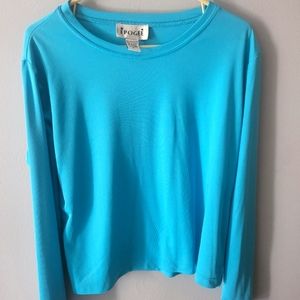Epogee Active Womens Tee Shirt Top size XL long sleeve Active Crew